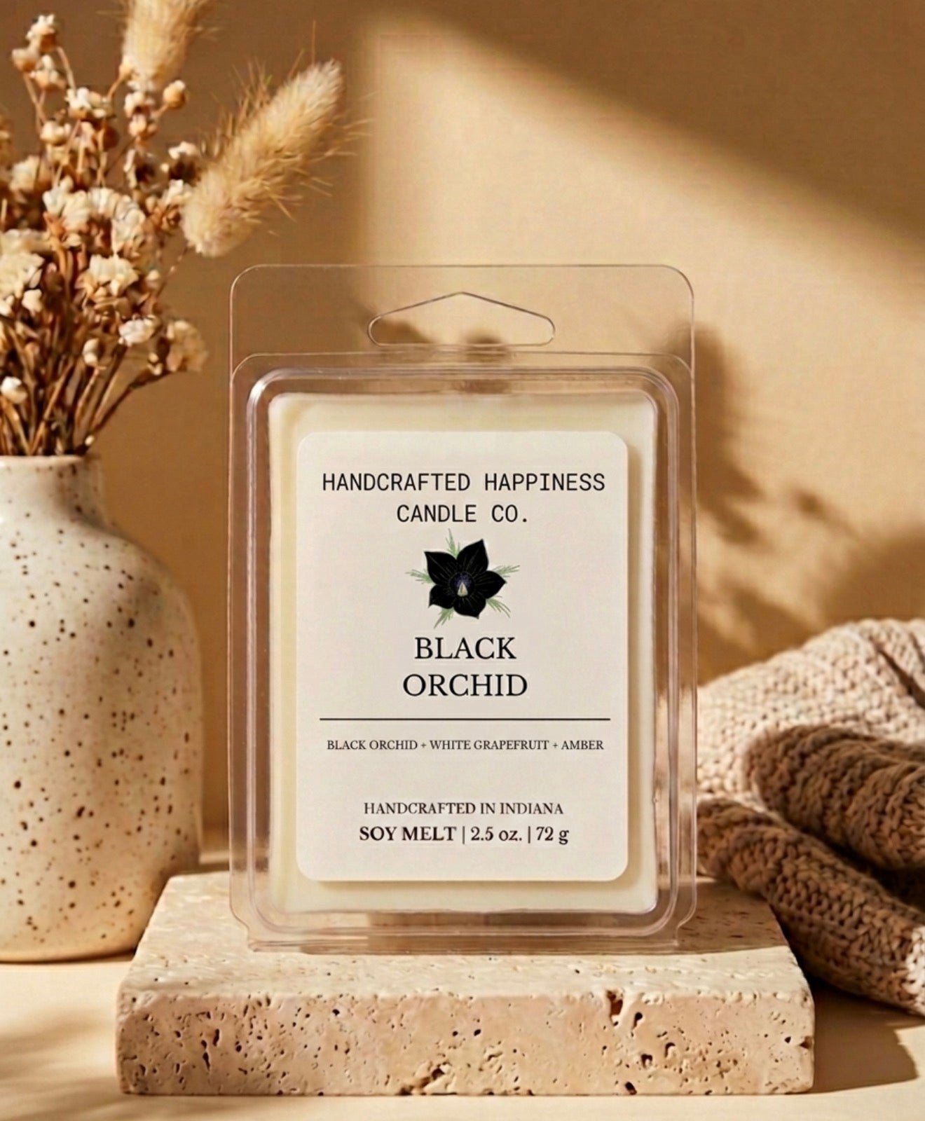 Black Orchid 2.5oz Wax Melt