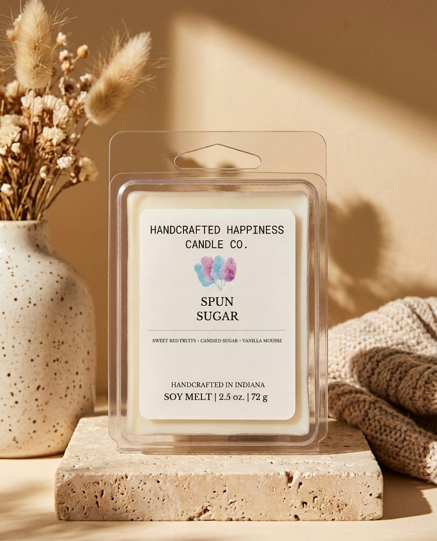 Spun Sugar 2.5oz Wax Melt