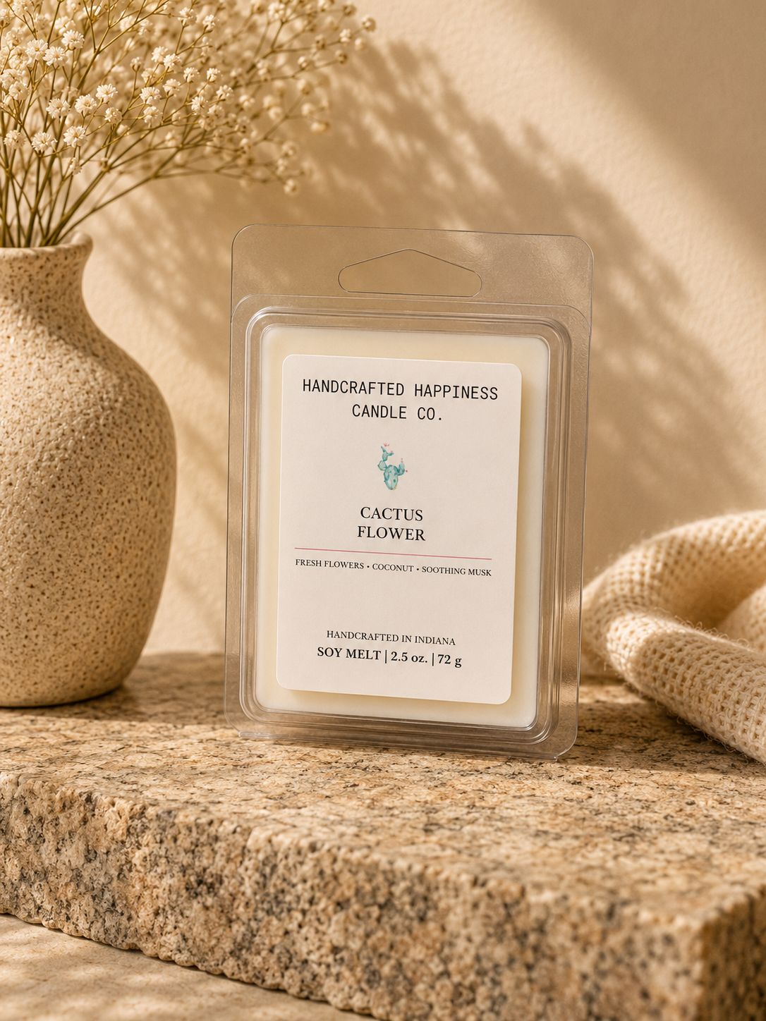 Cactus Flower 2.5oz Wax Melt
