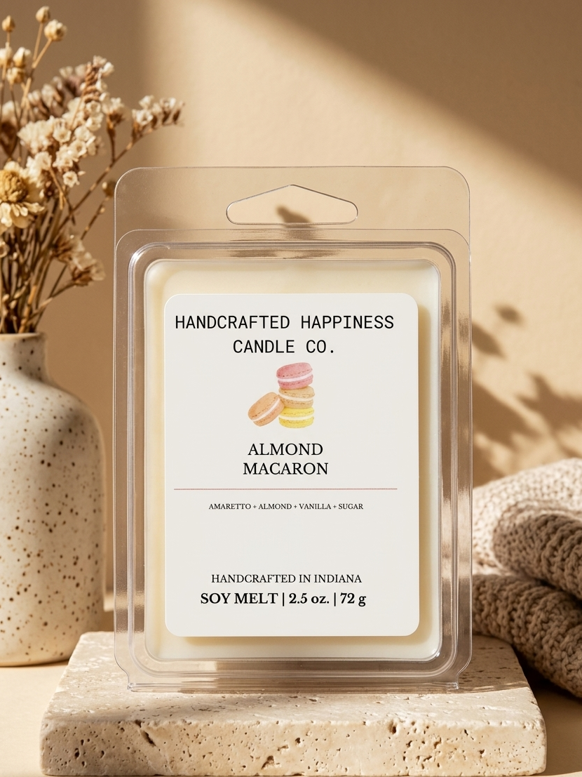 Almond Macaron 2.5oz Wax Melt