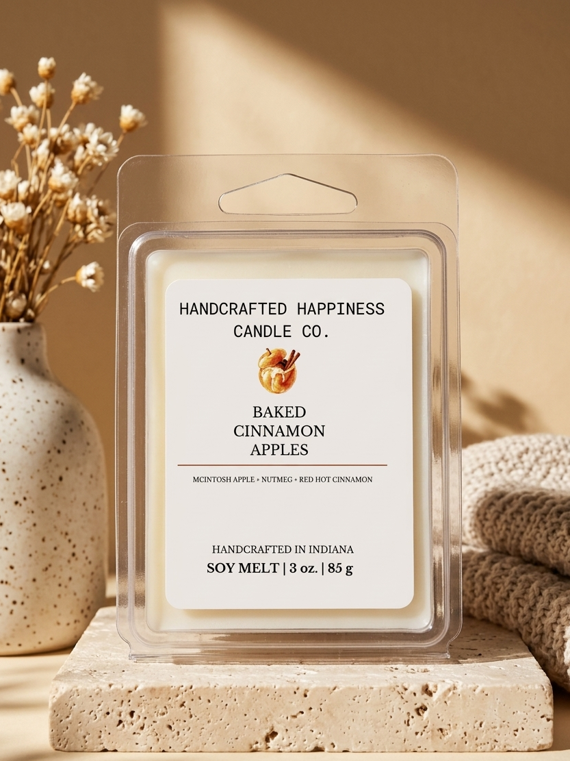 Baked Cinnamon Apples 2.5oz Wax Melt